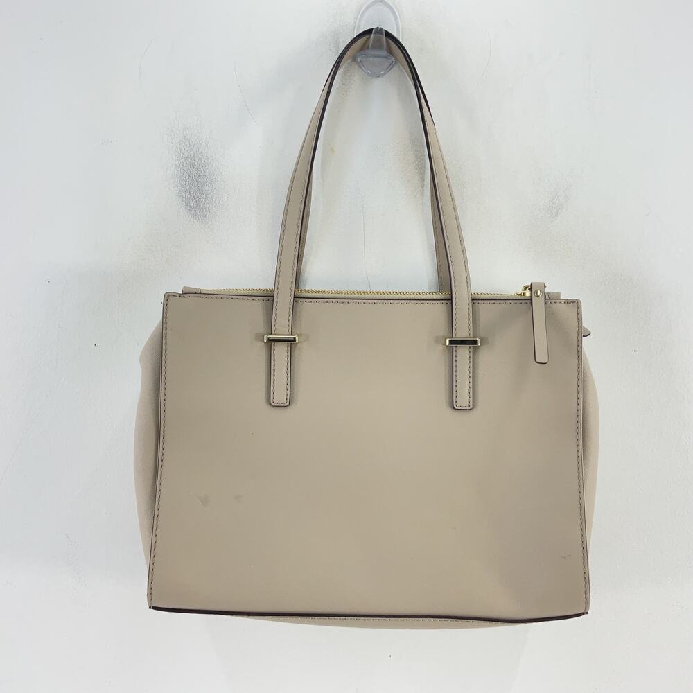 😍Kate Spade! Large Like New Cream Tote Bag - Picture 2 of 5